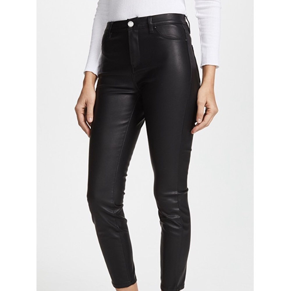 Blanknyc Vegan Leather Mid-Rise Pants